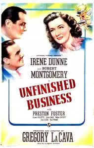 Unfinished Business (1941) posters and prints