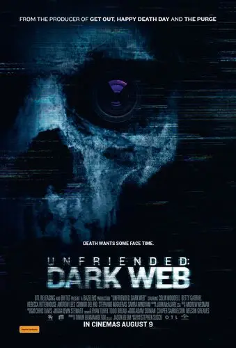 Unfriended Dark Web (2018) White Tank-Top - idPoster.com