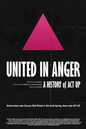 United in Anger: A History of ACT UP (2012) Men's Colored  Long Sleeve T-Shirt - idPoster.com