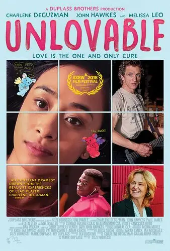 Unlovable (2018) White T-Shirt - idPoster.com