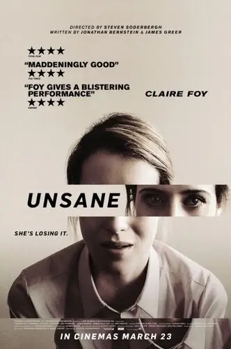Unsane (2018) White T-Shirt - idPoster.com