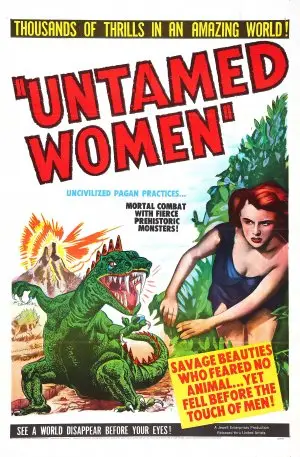 Untamed Women (1952) Women's Colored Hoodie - idPoster.com