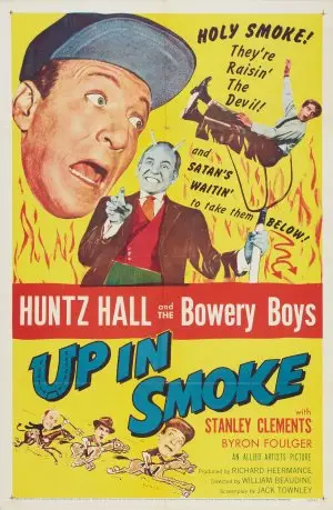 Up in Smoke (1957) White Tank-Top - idPoster.com
