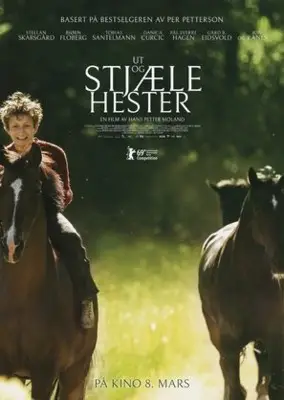 Ut og stjale hester (2019) Men's Colored  Long Sleeve T-Shirt - idPoster.com