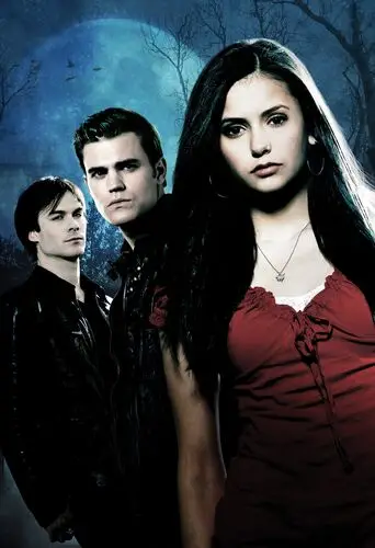 Vampire Diaries White T-Shirt - idPoster.com