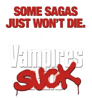 Vampires Suck (2010) White Tank-Top - idPoster.com