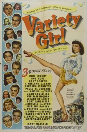 Variety Girl (1947) Women's Colored  Long Sleeve T-Shirt - idPoster.com