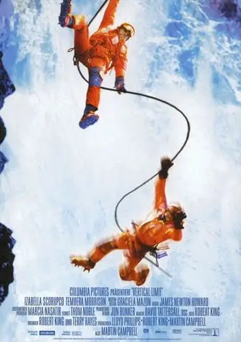 Vertical Limit (2000) Men's Colored Hoodie - idPoster.com