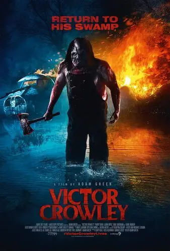 Victor Crowley (2017) Women's Colored Tank-Top - idPoster.com