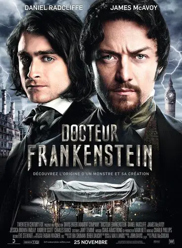 Victor Frankenstein (2015) Drawstring Backpack - idPoster.com