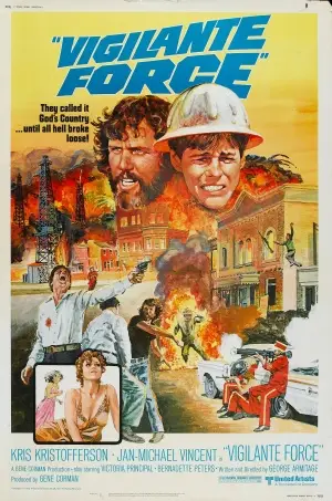 Vigilante Force (1976) White T-Shirt - idPoster.com