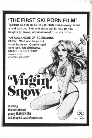 Virgin Snow (1976) Drawstring Backpack - idPoster.com
