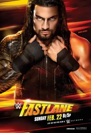 WWE: Fast Lane (2015) Protected Face mask - idPoster.com