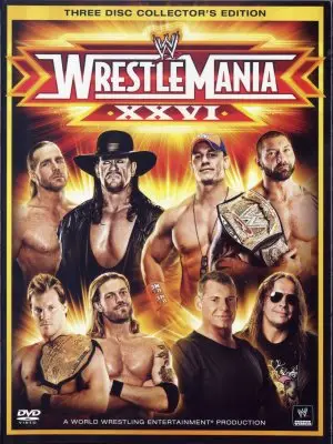 WWE WrestleMania XXVI (2010) Men's Colored  Long Sleeve T-Shirt - idPoster.com