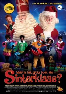 Waar is het Grote Boek van Sinterklaas (2019) Kitchen Apron - idPoster.com