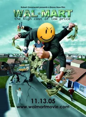 Wal-Mart: The High Cost of Low Price (2005) Fridge Magnet picture 447855