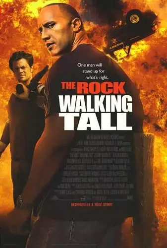 Walking Tall (2004) Drawstring Backpack - idPoster.com