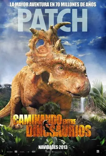 Walking with Dinosaurs 3D (2013) White Tank-Top - idPoster.com