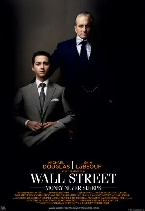 Wall Street: Money Never Sleeps (2010) White T-Shirt - idPoster.com