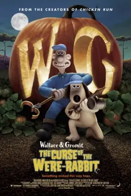 Wallace and Gromit in The Curse of the Were-Rabbit (2005) Men's Colored Hoodie - idPoster.com