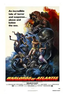 Warlords of Atlantis (1978) Drawstring Backpack - idPoster.com