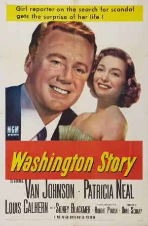 Washington Story (1952) Drawstring Backpack - idPoster.com