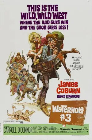 Waterhole 3 (1967) Men's Colored Hoodie - idPoster.com