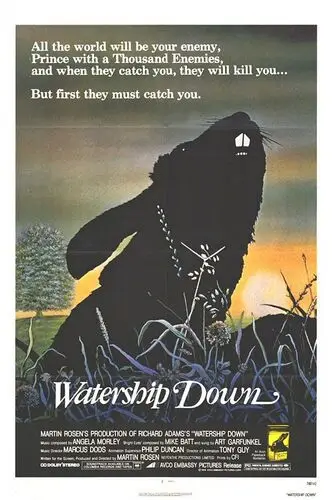 Watership Down (1978) Drawstring Backpack - idPoster.com