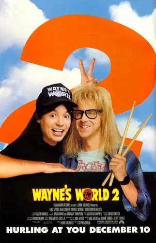 Wayne's World 2 (1993) Men's Colored Hoodie - idPoster.com