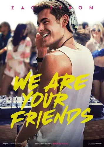 We Are Your Friends (2015) Men's Colored T-Shirt - idPoster.com