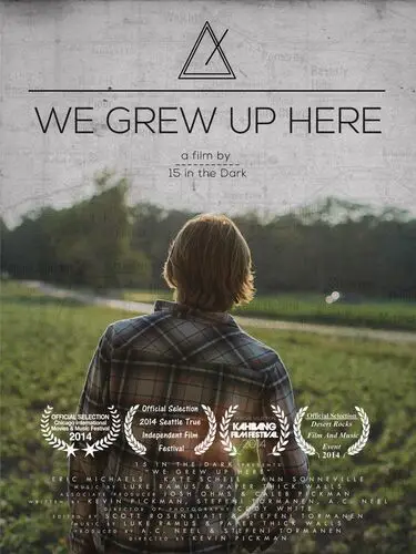 We Grew Up Here (2014) Men's Colored Hoodie - idPoster.com