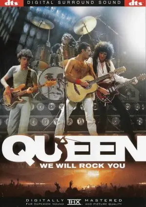 We Will Rock You: Queen Live in Concert (1982) Women's Colored T-Shirt - idPoster.com