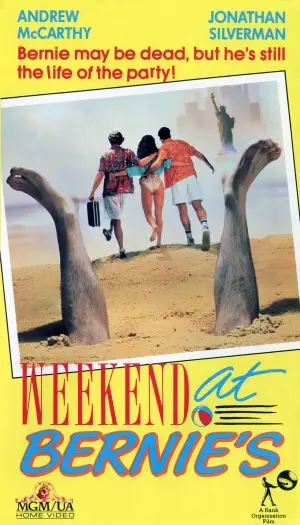 Weekend at Bernie's (1989) Women's Colored Tank-Top - idPoster.com