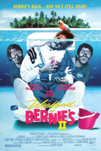 Weekend at Bernie's II (1993) Men's Colored  Long Sleeve T-Shirt - idPoster.com