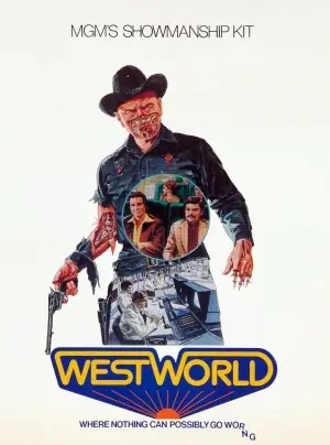 Westworld (1973) White T-Shirt - idPoster.com