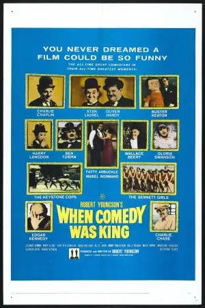 When Comedy Was King (1960) Men's Colored T-Shirt - idPoster.com