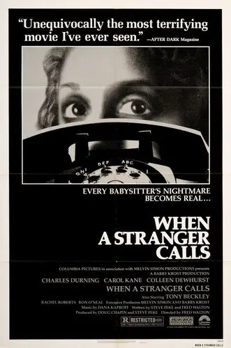 When a Stranger Calls (1979) Men's Colored  Long Sleeve T-Shirt - idPoster.com