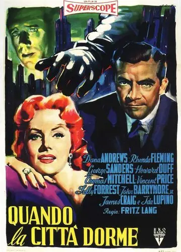 While the City Sleeps (1956) Wall Poster picture 940610