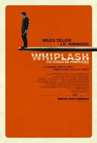 Whiplash (2014) White T-Shirt - idPoster.com