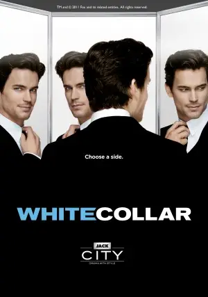 White Collar (2009) White T-Shirt - idPoster.com