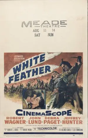 White Feather (1955) White T-Shirt - idPoster.com