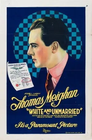 White and Unmarried (1921) Men's Colored  Long Sleeve T-Shirt - idPoster.com