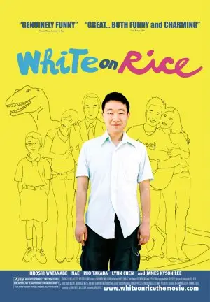 White on Rice (2009) White T-Shirt - idPoster.com