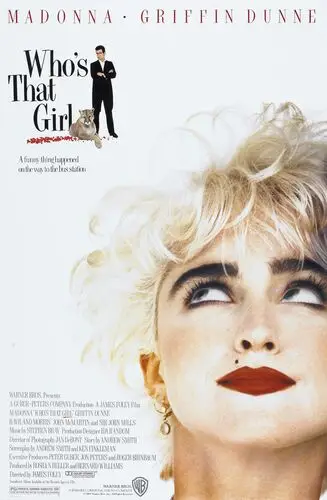 Who's That Girl (1987) White T-Shirt - idPoster.com