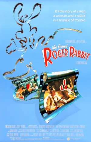 Who Framed Roger Rabbit (1988) White T-Shirt - idPoster.com