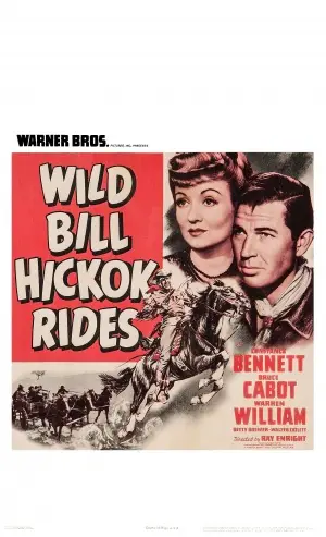 Wild Bill Hickok Rides (1942) Drawstring Backpack - idPoster.com