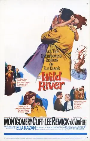 Wild River (1960) Drawstring Backpack - idPoster.com