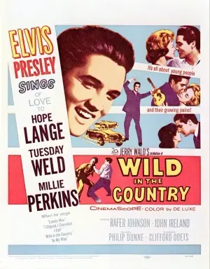 Wild in the Country (1961) White T-Shirt - idPoster.com