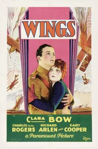 Wings (1927) Men's Colored T-Shirt - idPoster.com