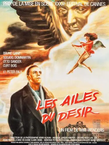 Wings of Desire (1988) White Tank-Top - idPoster.com